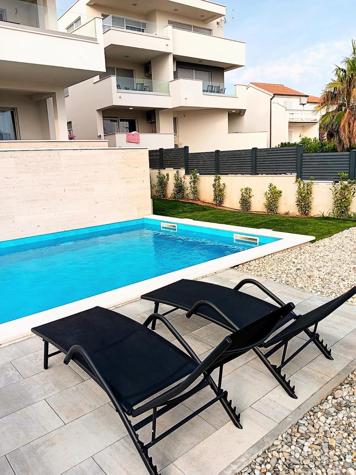 Villa Poseidon Novalja Exterior foto